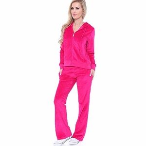 Hot Pink Sweatsuit
